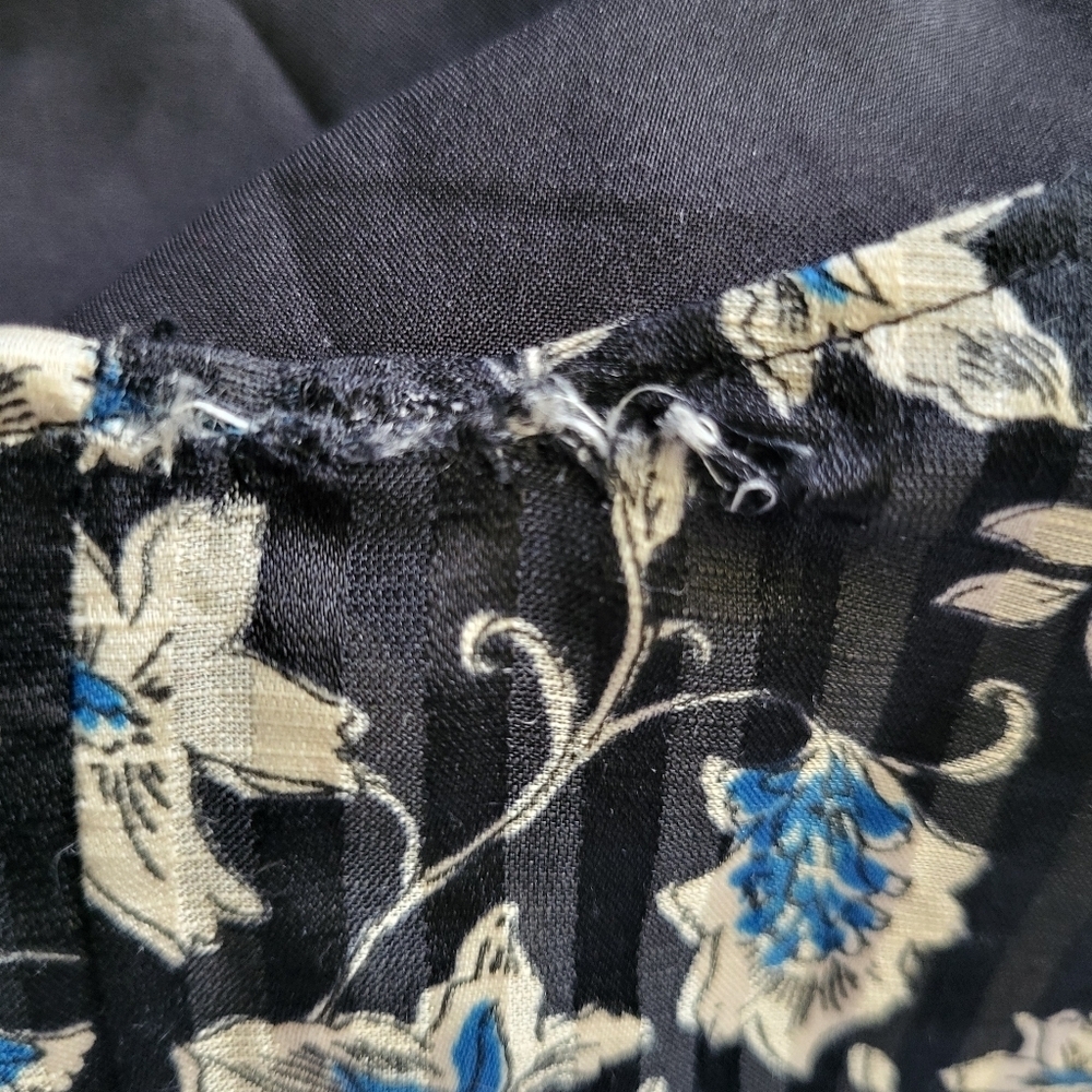 Veronica Beard Samy Silk Blend Button Front Self Tie Shirt Dress Floral … - Picture 16 of 16